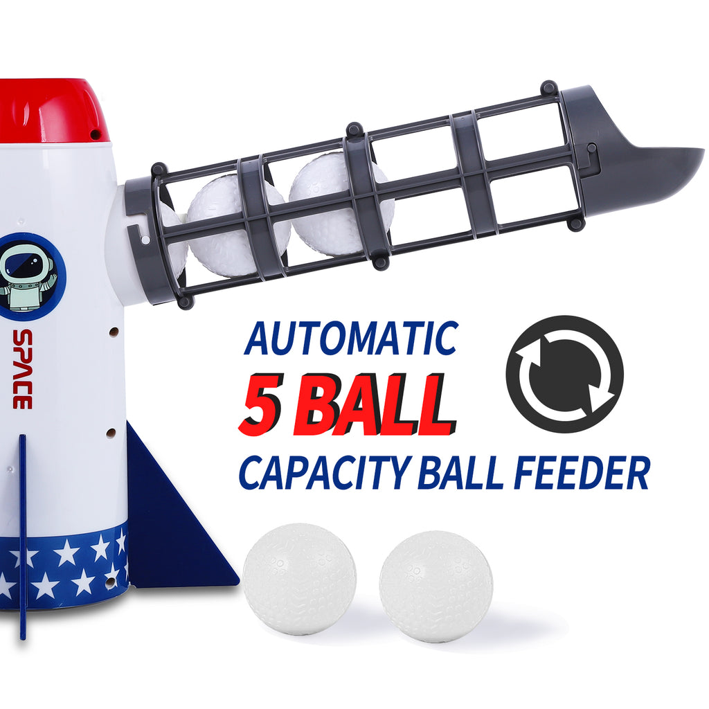 Kids Automatic Ball Pitching Machine Baseball Sport Toys