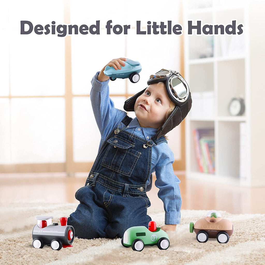 Infant Inertia Vehicles Baby Electronic Friction Powered Vehicle Car Toy Set